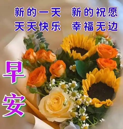 周四早安,推荐群发祝福暖心图片带字早上好语录,祝朋友们幸福吉祥