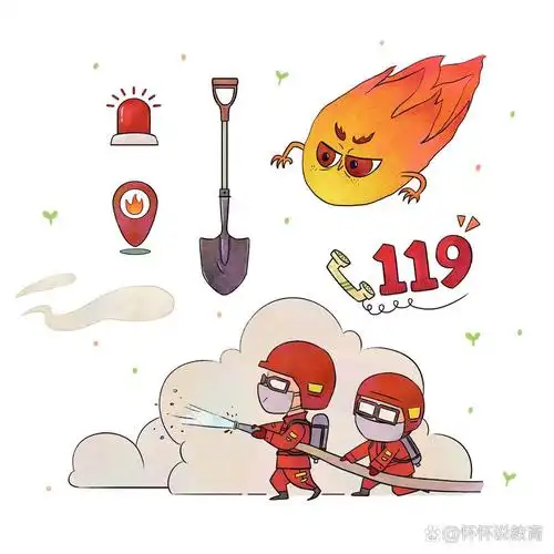 96绘画小课堂|消防员简笔画分享 绘画小课堂之消防员简笔画,今天为