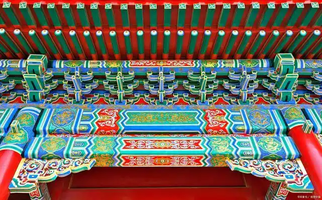 古建彩绘,寺庙装饰彩画