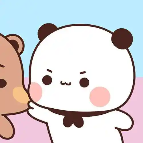 熊猫一二情侣头像