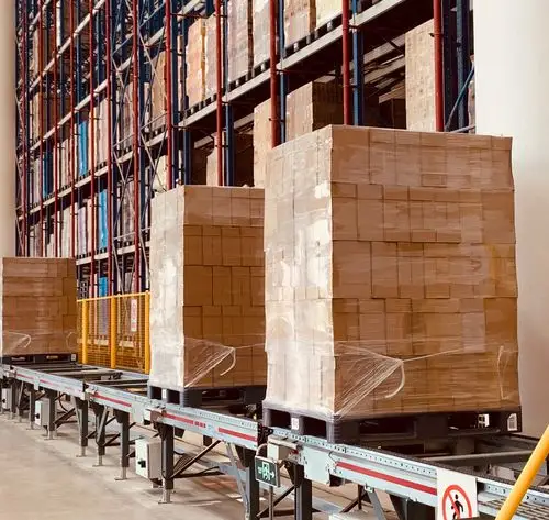 张裕葡萄酒立体仓库.