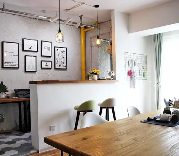 小型工作室装修效果图