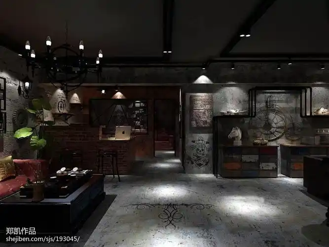 纹身店办公空间150m05设计图片赏析--土巴兔装修效果图