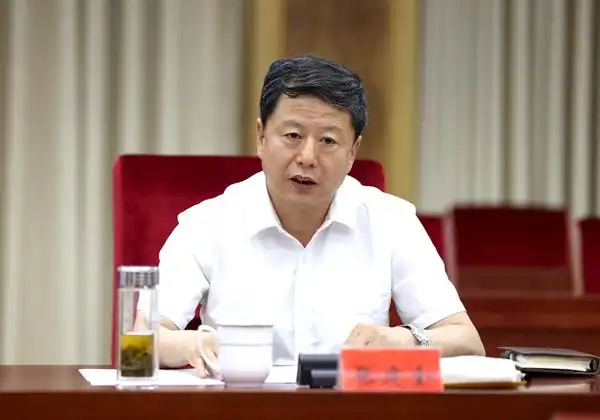 张建全反馈督导情况.记者 雷哲侠 摄