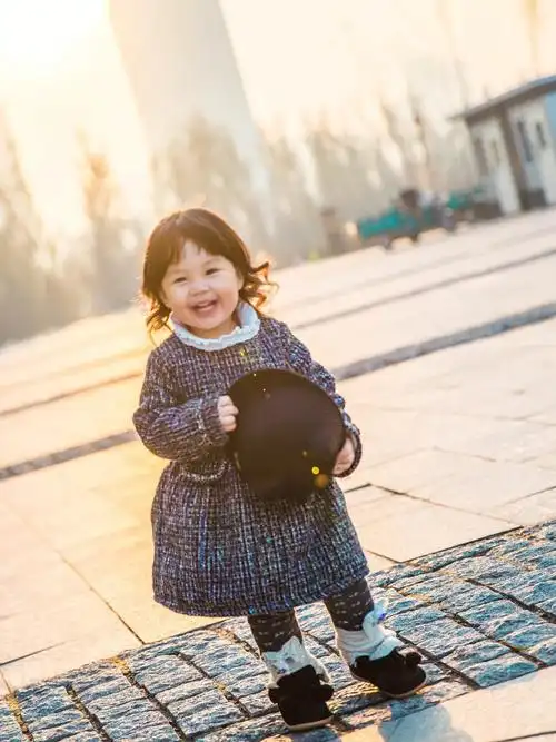 祝你像孩子一样开心大笑哈尔滨儿童拍照