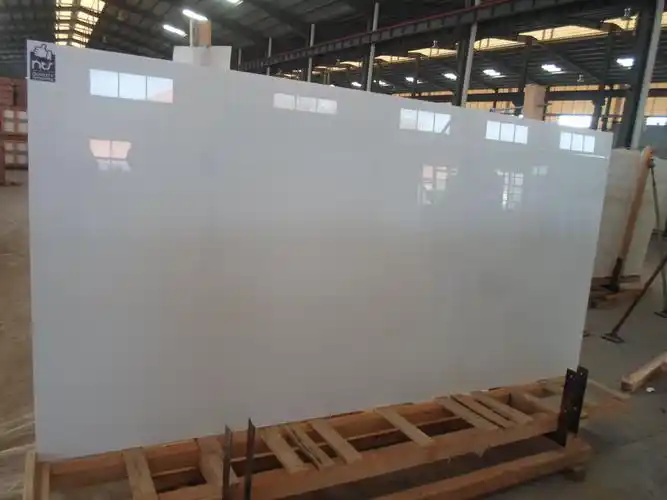 中国供应商 nanoglass 4 人造石水晶白色大理石