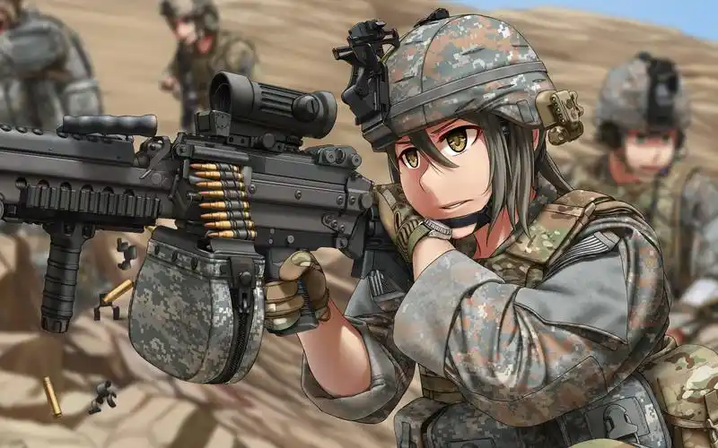 动漫中的美军特种部队第4期