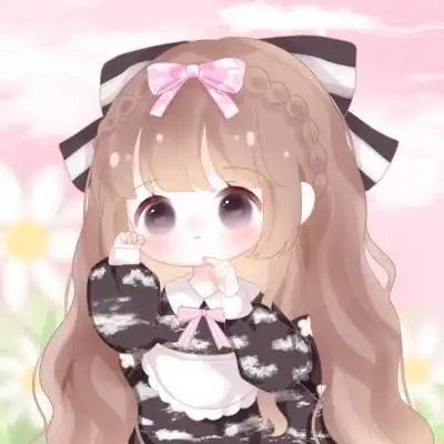 可爱卡通头像女生呆萌q版简单60张