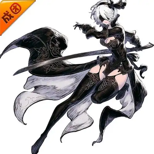 成团悠窝窝 尼尔机械纪元 2b手游版战斗服 cosplay 服装女 cos