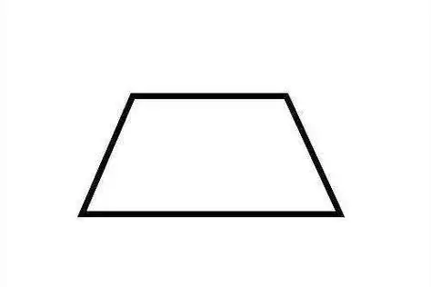 倒梯形画简笔画