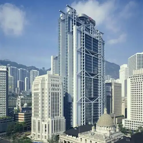中环皇后大道中1号设计:foster   partners,1986汇丰银行大厦香港