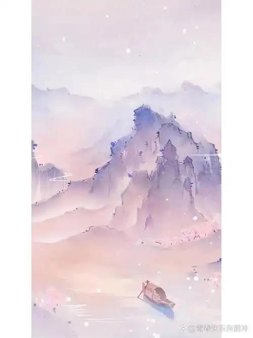 古风简约背景图,壁纸,一发完