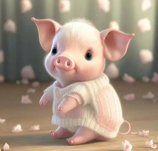 猪图片可爱(手机壁纸猪猪图片可爱)-生活常识-江湖救急网