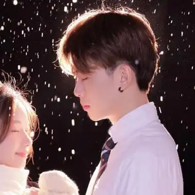 祁宋ins真人唯美森系恩可达鸭头像爱情头一对两张