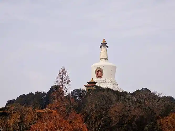 有你更酷,手机摄影记录北海公园的唯美风景_白塔_北京_游客