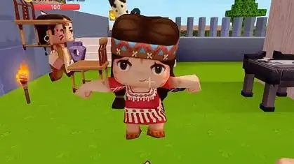 迷你世界妮妮跳舞招揽客户珍贵录像