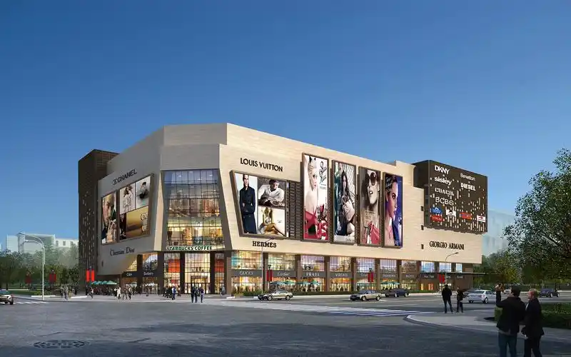 一些商场外观建筑表现|空间|建筑设计|bigman先生 - 原创作品 - 站酷