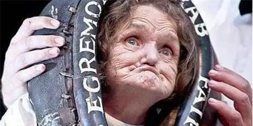 世界上最丑的女人英国老太安妮伍兹获得吉尼斯世界认证