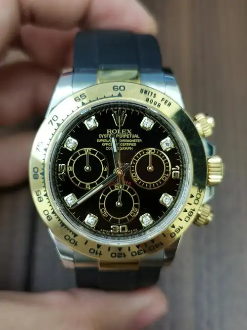 间金迪通拿116503钻刻黑面_劳力士社区|腕表之家xbiao.com
