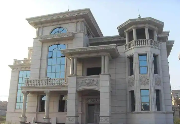 别墅外墙仿石漆颜色怎么搭配好看?