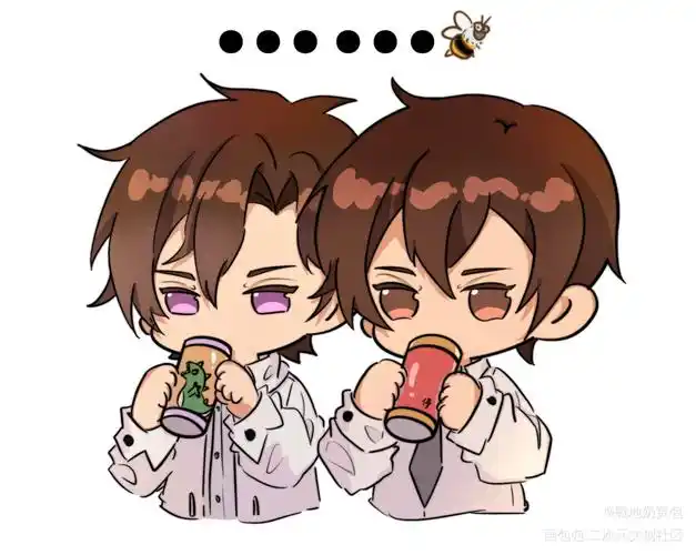 重新发发_破云提灯看刺刀楚慈江停q版同人绘画作品