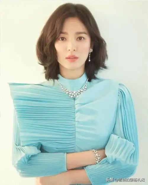 瞧宋慧乔有多美|短发|脸型|刘海|模特_网易订阅