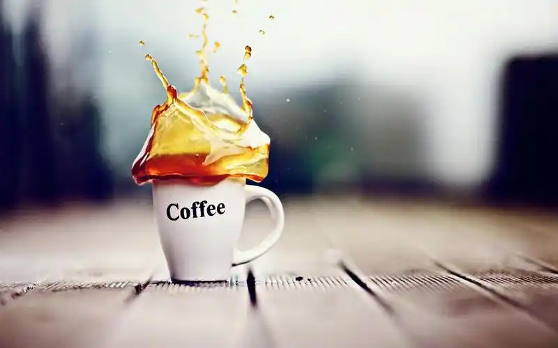 一杯咖啡的瞬间,高清壁纸,摄影图片,时光记忆-回车桌面