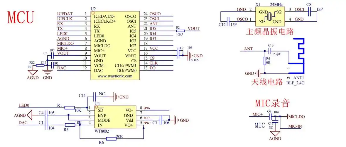 wtk6900h语音识别单芯片实现智能语音识别蓝牙耳机方案设计