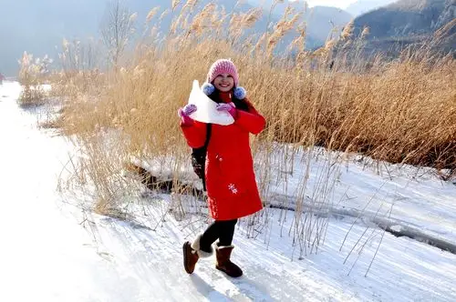 103,白河峡谷踏冰人物篇(下),风景图片,旅游景点图片