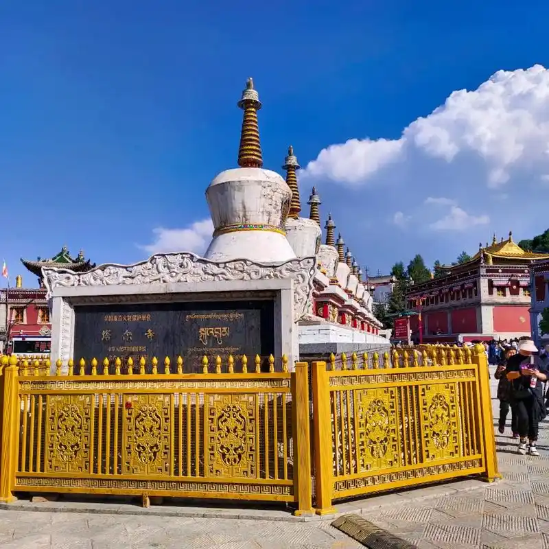 塔尔寺.💕塔尔寺💕三绝:堆秀,壁画,酥油花感受最大的 - 抖音