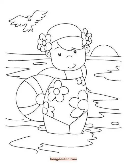 女朝圣者人物简笔画巧巧手幼儿手工网梦的人物简笔画幼儿简笔画涂色