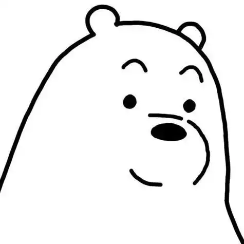 小熊头像简笔画 可爱的小熊头像简笔画