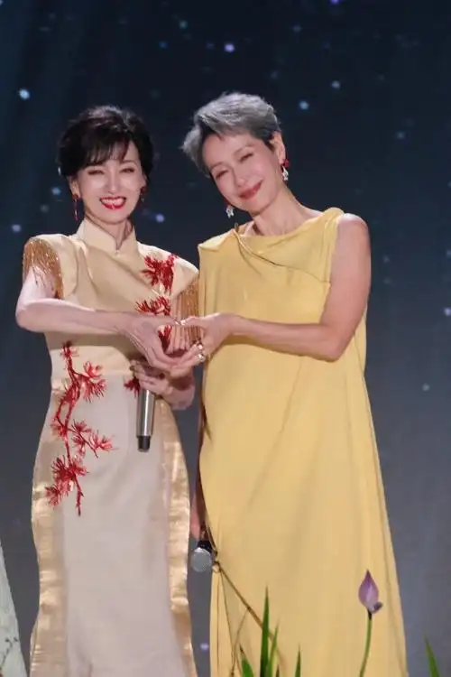 赵雅芝叶童十八宫格合照