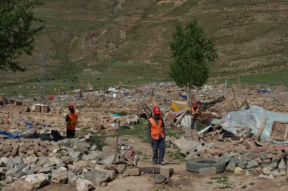 🌍 青海玉树州杂多县再次发生5.5级地震,震源深度10公里.