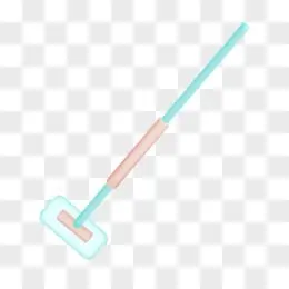 手绘卡通劳动节海绵拖把