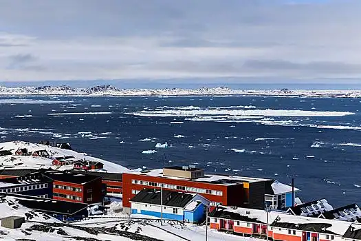 郊区,努克,首都,格陵兰