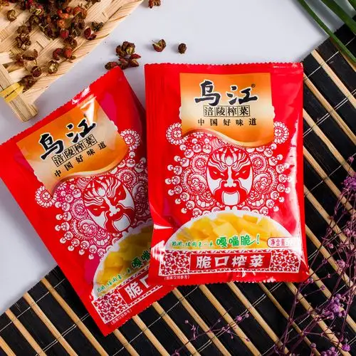 正宗涪陵乌江榨菜丝80g*10袋 清爽下饭菜小袋装咸菜