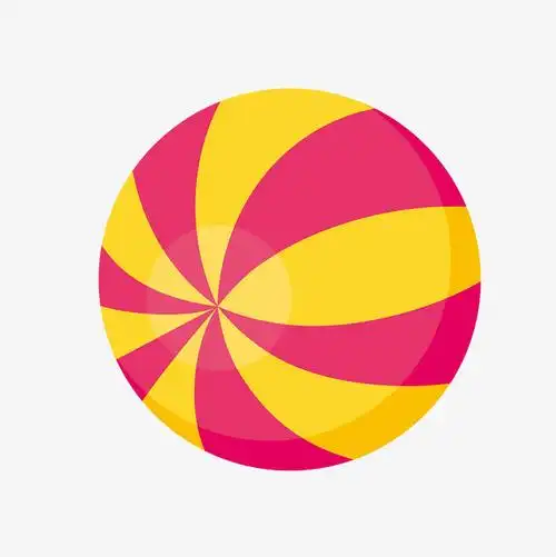 皮球卡通球矢量图下载