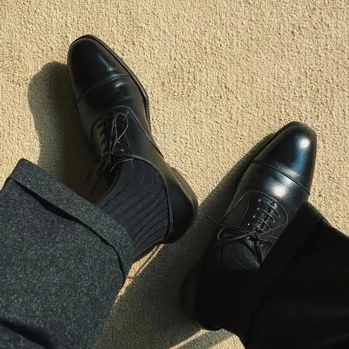 04韩国黑五必买的男士正装皮鞋袜子推荐