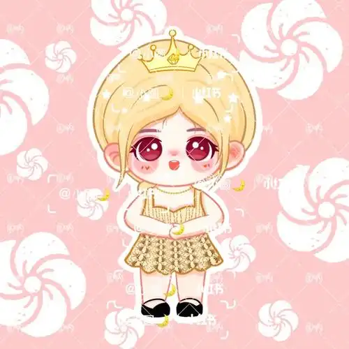 rose朴彩英q版人物饭圈美工blackpink