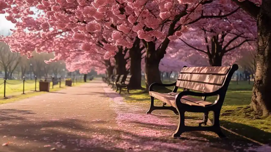 公园长椅图片大全-公园长椅高清图片下载-觅知网