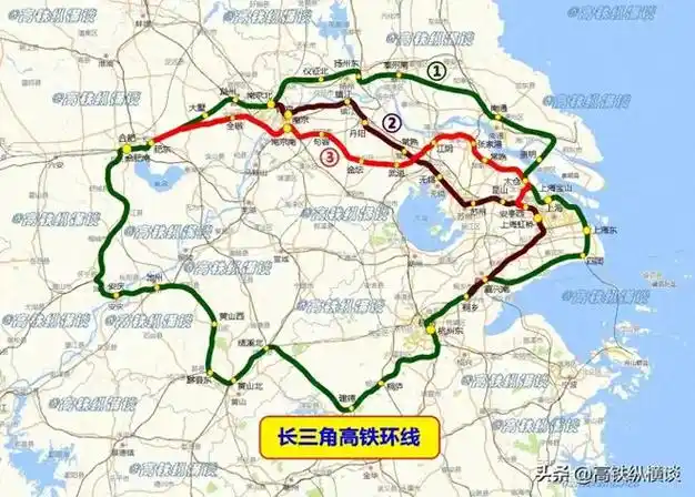 环长三角高铁