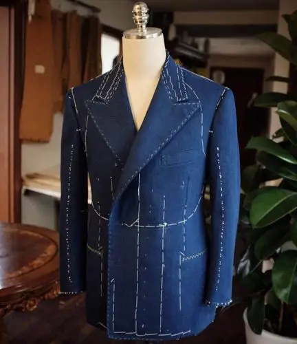 高端4件套手工西服西装定制