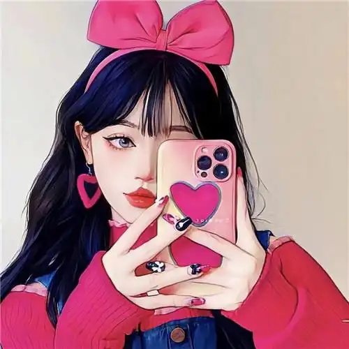 超火超级好看的绝美手绘女头_女生动漫头像_头像屋