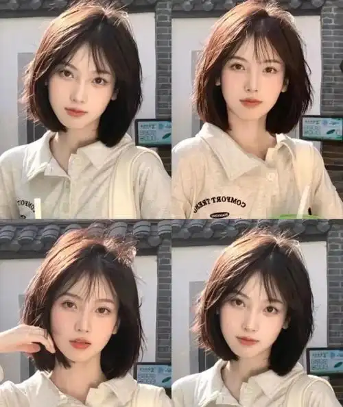 2022圆脸减龄最火短发(减龄帅气显脸小的短发)-临渡百科