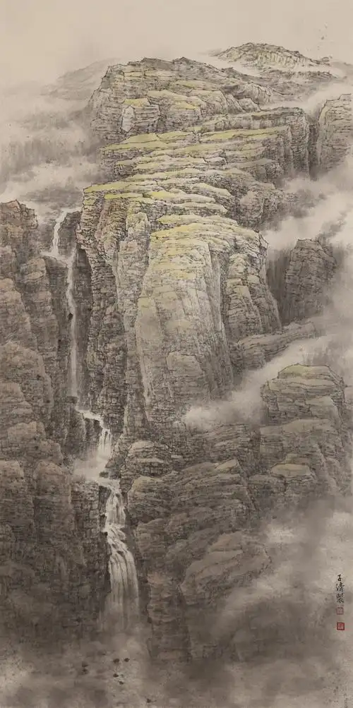 中国画名家——画家徐子清山水画欣赏