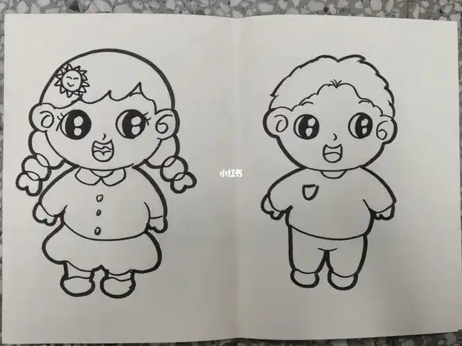 画画我有六个宝简笔画 简笔画图片大全-蒲城教育文学网