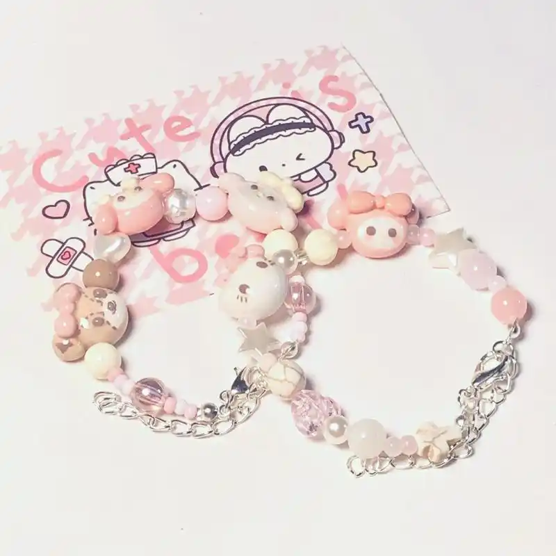 粘土手链·02·.真的好喜欢 好喜欢这种可可爱爱的东西  # - 抖音