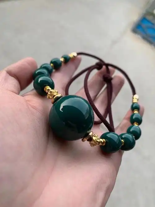 精品锁骨链珠子尺寸25mm 其他尺寸可定制喜欢的来#琉璃  #文玩配饰