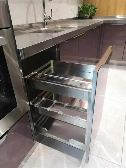 固家不锈钢橱柜功能强大的橱柜收纳